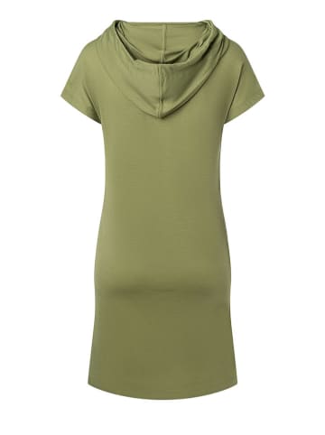 super.natural Jurk "Funnel" donkergroen