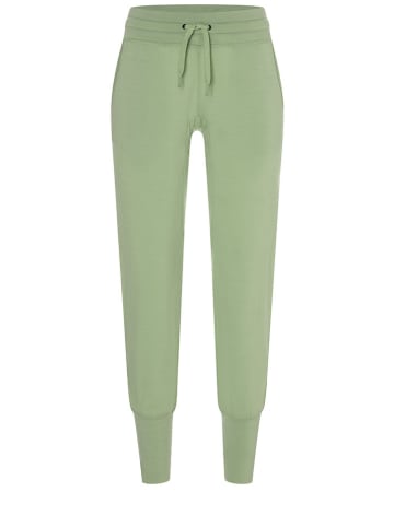 super.natural Spodnie dresowe "Essential" w kolorze jasnozielonym