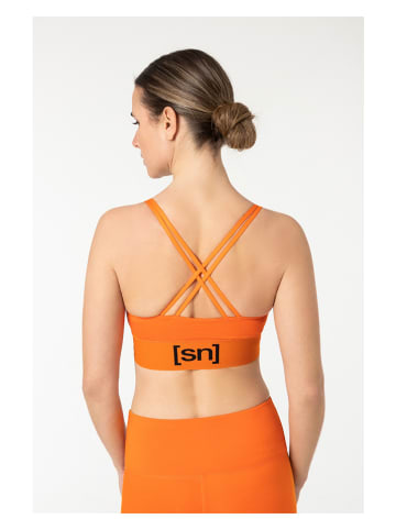 super.natural Sportbeha oranje - low