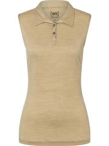 super.natural Poloshirt kaki