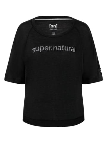 super.natural Trainingshirt "Liquid Flow" zwart