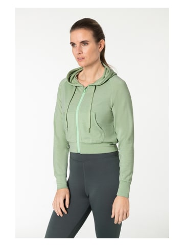 super.natural Bluza "Liquid Flow" w kolorze jasnozielonym