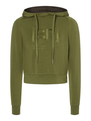 super.natural Bluza "Liquid Flow" w kolorze khaki