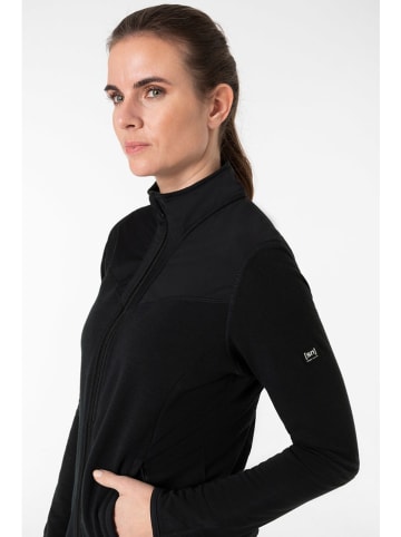 super.natural Kurtka polarowa "Alpine" w kolorze czarnym