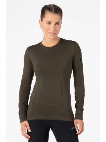 super.natural Koszulka sportowa "Grava" w kolorze brązowym