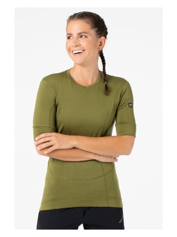 super.natural Fietsshirt "Grava" kaki