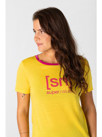 super.natural Shirt "The Essential" geel