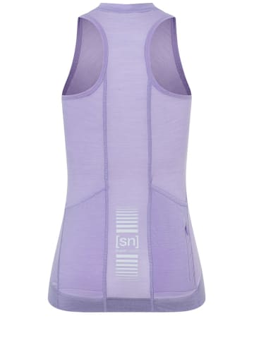 super.natural Top sportowy "Grava" w kolorze lawendowym