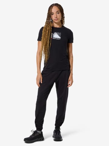 super.natural Koszulka funkcyjna "Super Mountain" w kolorze czarnym