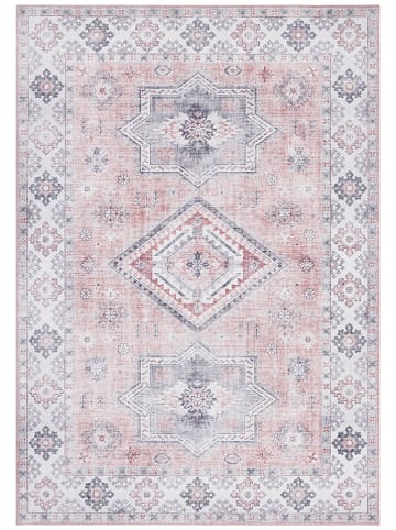 Nouristan Geweven tapijt "Gratia" lichtroze