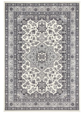 Nouristan Laagpolig tapijt "Parun" crème/grijs