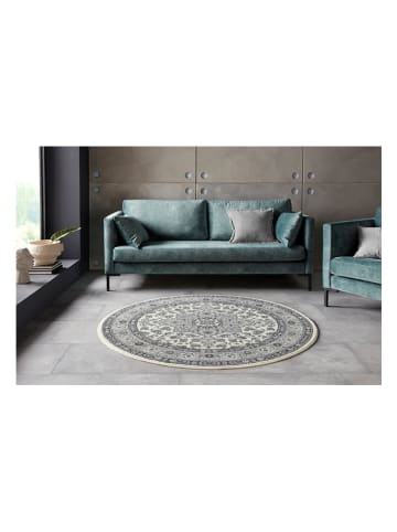 Nouristan Kurzflor-Teppich "Täbriz" in Grau