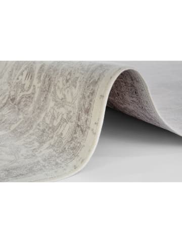 WHITE LABEL Webteppich "Täbris" in Beige/ Anthrazit