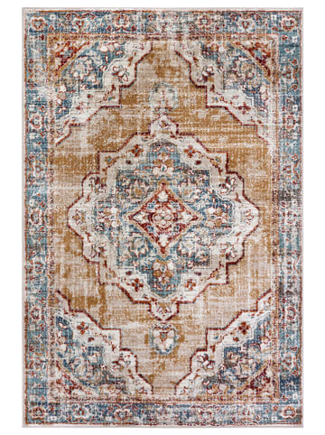 Hanse Home Laagpolig tapijt "Strozzi Luxor" blauw/beige