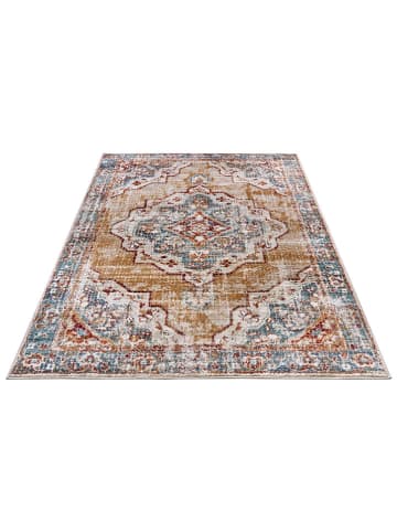 Hanse Home Laagpolig tapijt "Strozzi Luxor" blauw/beige