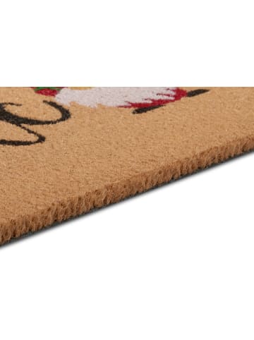 Hanse Home Kokos-deurmat ''Welcome Gnome'' lichtbruin/meerkleurig