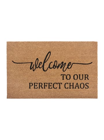 Hanse Home Wycieraczka "Perfect Chaos" w kolorze jasnobrązowym z włókna kokosowego