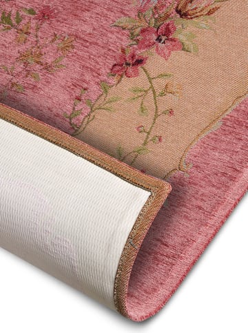 Hanse Home Laagpolig tapijt "Asmaa" lichtroze/beige