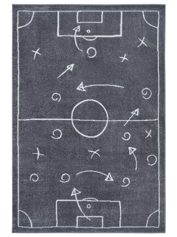 Hanse Home Laagpolig tapijt "Gameplan" antraciet