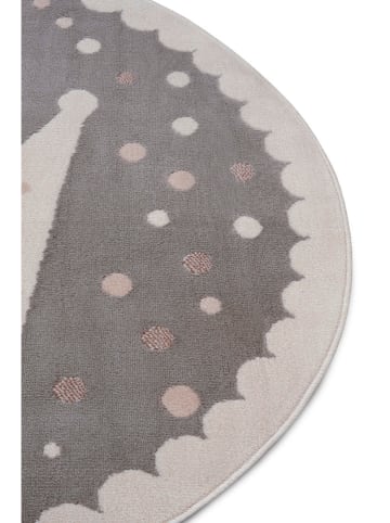 Hanse Home Laagpolig tapijt "Crown" grijs/crème