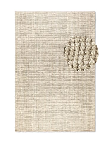 Hanse Home Jute-Teppich "Jaipur" in Creme/ Weiß