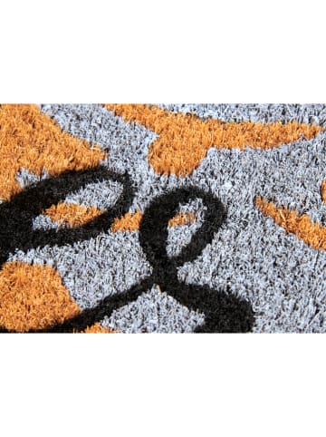 Hanse Home Wycieraczka w kolorze jasnobrązowym ze wzorem z włókna kokosowego