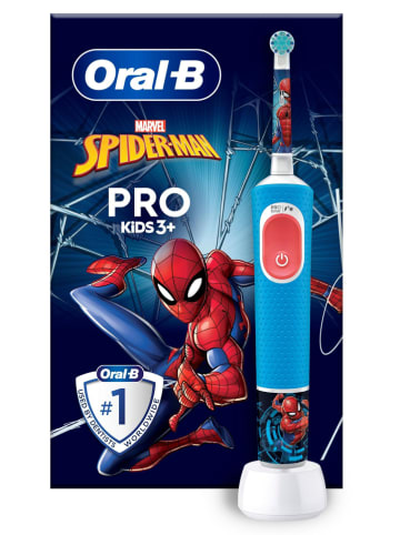 Oral-B 2tlg. Set: Elektr. Zahnbürste "Vitality Pro 103" in Blau/ Hellblau