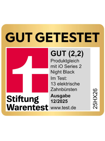 Oral-B Elektr. Zahnbürste "iO Series 2" in Schwarz