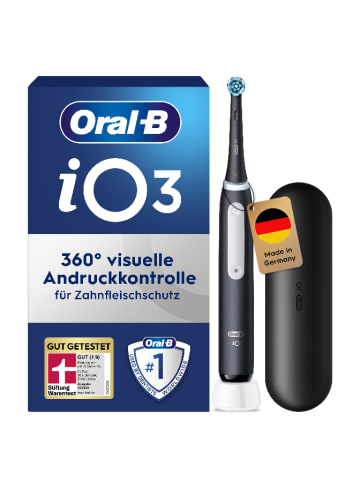Oral-B Elektr. Zahnbürste "iO Series 3" in Schwarz