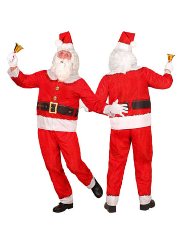 Widmann 3-delig kostuum "Santa Claus" rood/wit