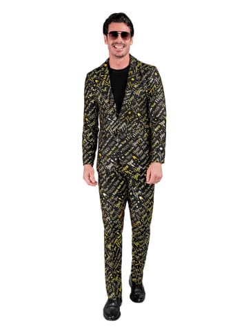 Widmann 2-częściowy zestaw "Happy New Year" w kolorze złoto-czarnym