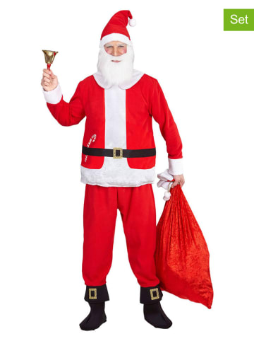 Widmann 3-częściowy kostium "Santa Claus" w kolorze czerwono-białym