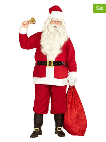 Widmann 4tlg. Kostüm "Santa Claus" in Rot/ Weiß