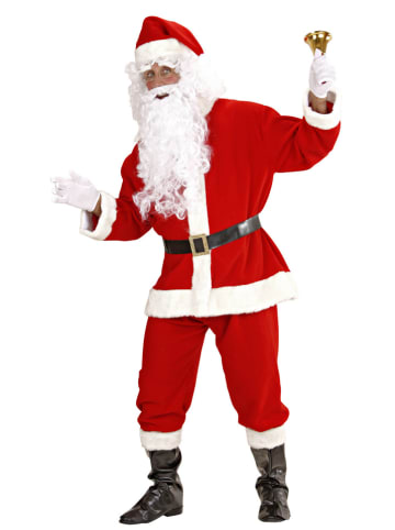Widmann 8tlg. Kostüm "Super Deluxe Weihnachtmann" in Rot/ Weiß