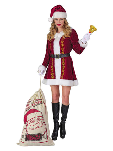 Widmann 3-częściowy kostium "Mrs. Claus" w kolorze ciemnoczerwonym