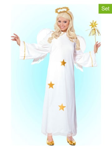 Widmann 3-delige kostuum "Angel" wit/goudkleurig