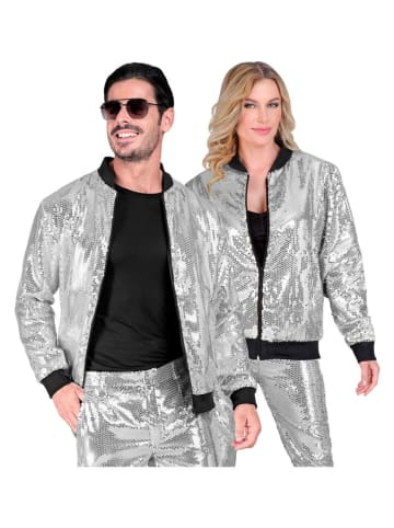 Widmann Kurtka kostiumowa "Party Fashion" w kolorze srebrnym