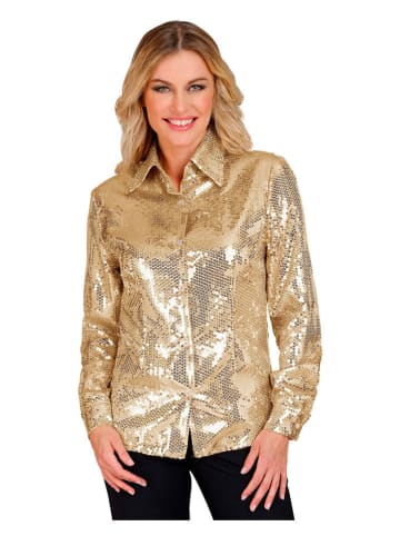 Widmann Bluzka kostiumowa "Party Fashion" w kolorze złotym