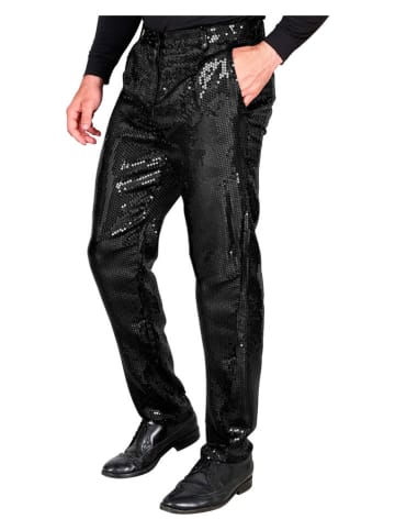 Widmann Spodnie kostiumowe "Party Fashion" w kolorze czarnym