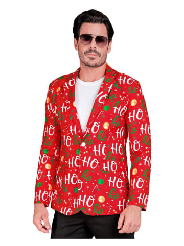 Widmann Blazer "Merry Christmas" rood/wit