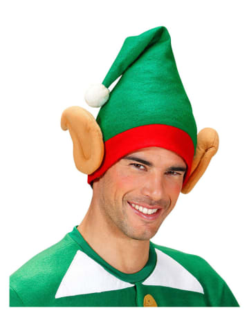 Widmann Muts "Santa's Little Helper" groen/rood