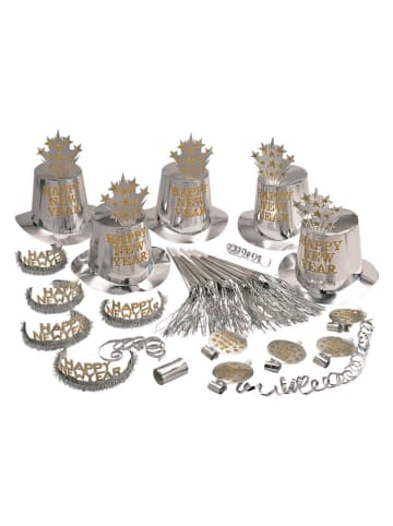 Widmann 21-częściowy zestaw "Happy New Year" w kolorze srebrnym