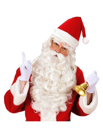 Widmann 3-delige kostuum "Santa Claus" wit
