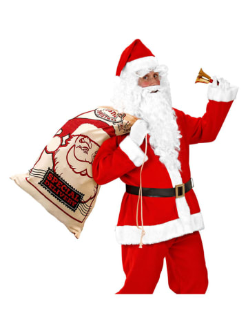 Widmann Weihnachtsbeutel in Beige/ Rot - (B)50 x (H)80 cm