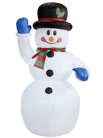 Widmann Dmuchany bałwany w kolorze białym - wys. 150 cm