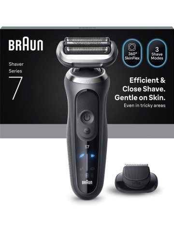 Braun Elektrorasierer "Series 7 72-G1200s" in Schwarz