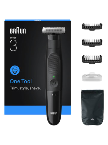 Braun Elektrorasierer "Series XT3100" in Schwarz