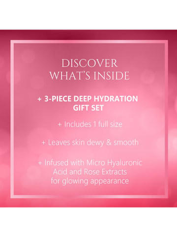 TALIA 3-częściowy zestaw "True Rose Hydration" do pielęgancji twarzy