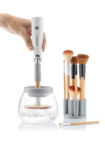 InnovaGoods Automatischer Make-up-Pinselreiniger - (B)3,5 x (H)13,5 x (T)3 cm