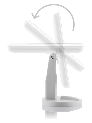 InnovaGoods Lustro LED w kolorze białym - 17 x 27 x 12 cm